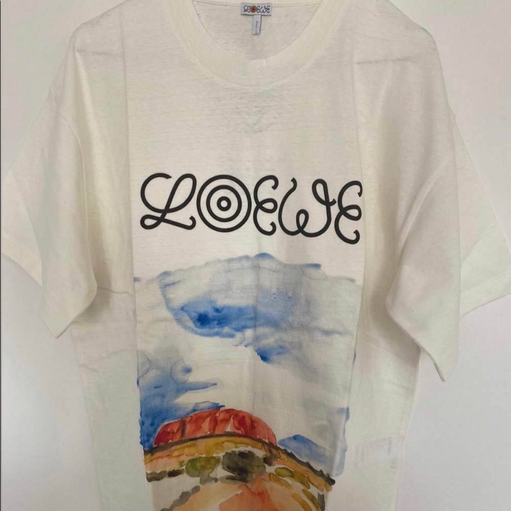 Loewe Watercolor Print T-Shirt